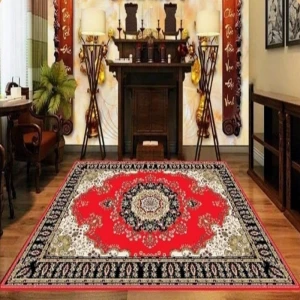 Thảm trải phòng thờ - thảm trải chiếu ngựa tông đỏ