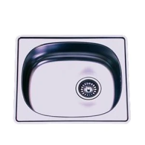 CHẬU INOX SƠN HÀ 1 HỐ ( 1H447 )