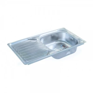 CHẬU INOX SƠN HÀ 1 HỐ BÀN ( S79 )