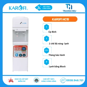 Cây Nước Nóng Lạnh Karofi HC15 (Úp Bình)