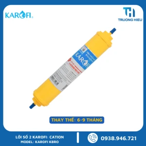 LÕI LỌC NƯỚC KAROFI SỐ 2: CATION CẮM NHANH