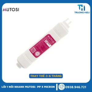 Lõi Lọc Số 1 Mutosi Nối Nhanh - PP 5 Micron