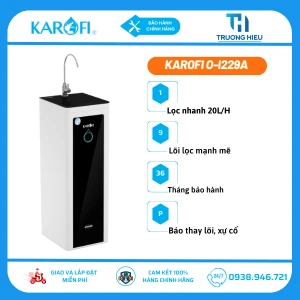 Máy lọc nước Karofi Optimus O-i229/A- 9 lõi lọc, có lõi Alkaline