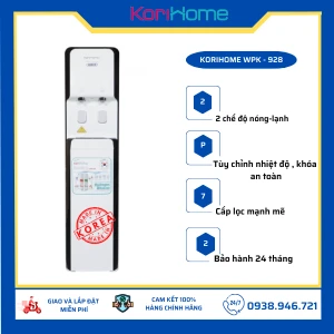 Máy Lọc Nước Nóng Lạnh Korihome WPK-928