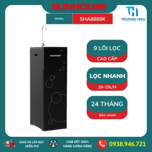 Máy lọc nước R.O 9 lõi SUNHOUSE SHA8889K