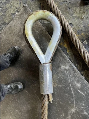 Cáp cẩu bấm chì phi 34mm IWRC 6 36