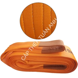 Dây cáp vải cẩu hàng 10 tấn 4 mét