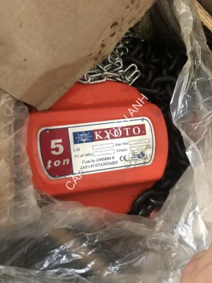 Pa lăng xích kéo tay kyoto 5 tấn 3M