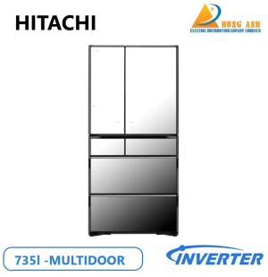 Tủ lạnh Hitachi Inverter 735 lít Multi Door R-ZX740KV X