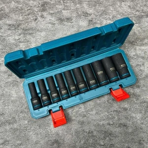 Bộ khẩu mở ốc 10 đầu tuýp dài 1/2 inch Total