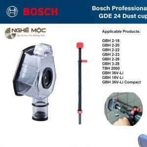 Đầu nối hút bụi máy khoan Bosch GDE 24 mã 1600A01M9V
