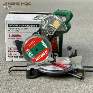 Máy cắt nhôm DEKTON DK-CN255TT có lưỡi cắt nhôm 120 răng