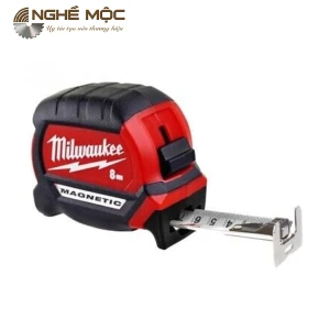 Thước cuộn 8m Milwaukee 48-22-0608 (Compact Magnetic Tape Measure)