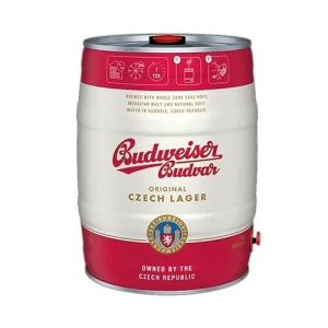 Bia Budweiser Budvar Tiệp 5 % ( Bom 5 lít)