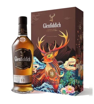 Rượu Glenfiddich 18 Hộp Quà