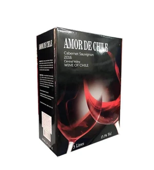 Amor De Chile - Vang bịch được nhiều người dùng ưa thích