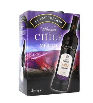 Rượu Vang Bịch Chile El Emperador