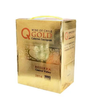 Rượu Vang Bịch ChiLe Q GOLD Reserva