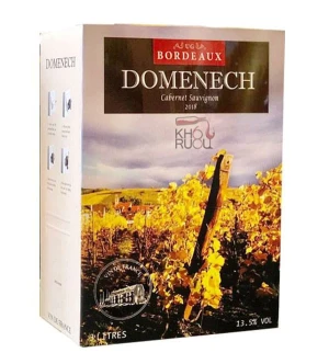 Rượu Vang Bịch Domenech Bordeaux 2018