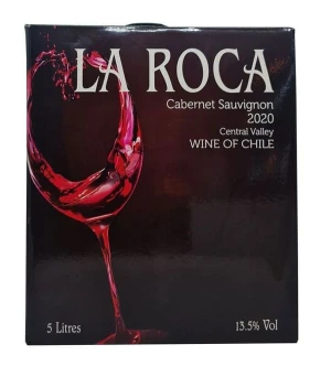 Rượu Vang Bịch La Roca 5 Lít