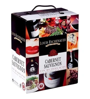 Rượu Vang Bịch Louis Eschenauer 3 Lít