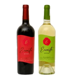 Rượu Vang Úc Encaste Đỏ Trắng Xanh Vàng