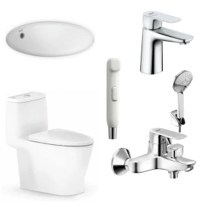 AMERICAN STANDARD - LOVEN - GÓI M9: VF-1862 + 0433-WT + WF-1M01 + WF-1M11 + WF-B211H + WF-TS28W