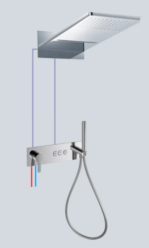 BỘ SEN MƯA THÁC DIVINI ÂM TƯỜNG DVF-7380-1