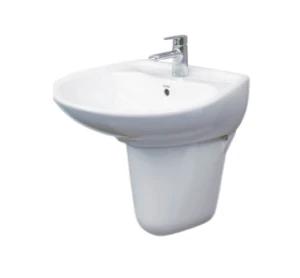 Chậu Lavabo TOTO LHT300CR Treo Tường Chân Ngắn
