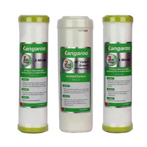 Bộ 3 lõi lọc nước Kangaroo số 1 2 3