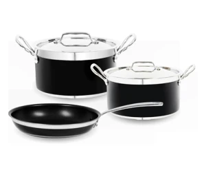 Bộ Nồi Chảo Màu Đen Hafele 531.08.043