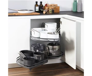 Bộ Rổ Góc Lemans II Xoay Trái Hafele 541.29.481