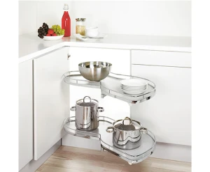 Bộ Rổ Góc Lemans II Xoay Trái Hafele 541.32.671