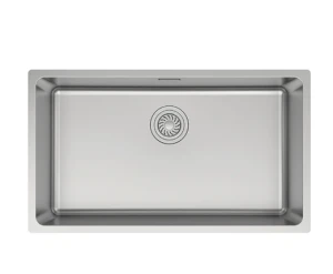 Chậu bếp Inox Hafele Satin R25 HS24-SSN1S-760 567.24.407