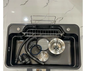 Chậu Euromax inox 304 mờ cao cấp phủ Nano EMS8050 vòng