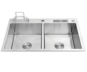 Chậu Inox 304 cao cấp Euromax EMS03 có gác dao