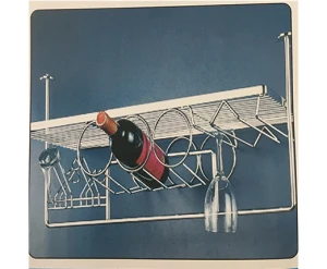 Treo ly quầy bar Euromax inox mờ 304 cao cấp TL900