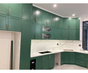 Tủ bếp MDF chống ẩm sơn 2K cánh Pano