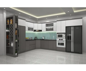 Tủ bếp Thùng Milamin An Cường, Cánh Melamine An Cường