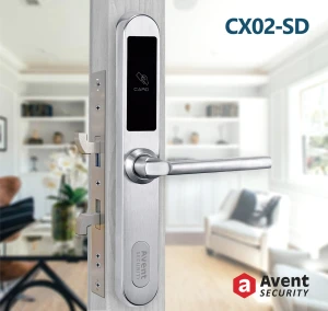 Khóa thẻ cảm ứng Avent Security CX02-SD - Dùng cho cửa lùa