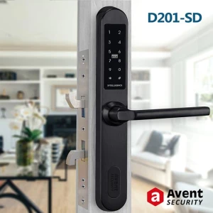 Khóa thẻ cảm ứng & mật mã Avent Security D201-SD - Dùng cho cửa lùa