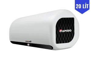 Bình nóng lạnh Ferroli Rapido HD 20L ngang (Hiển thị nhiệt độ)