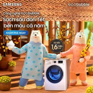 Máy giặt 8.5 Kg Samsung Addwash WW85K54E0UW/SV