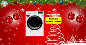 Máy giặt lồng ngang 9Kg LG FC1409S4W inverter