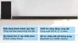 Loa thanh soundbar LG 5.1.2 SN9Y 520W