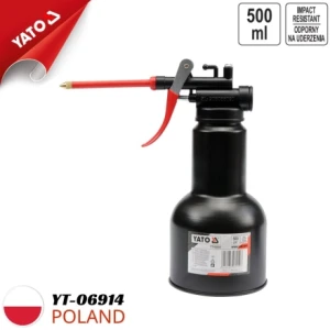 Bình châm nhớt 500ml bằng thép sơn tĩnh điện Yato YT-06914