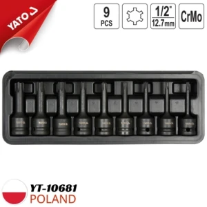 Bộ 9 đầu khẩu 1/2