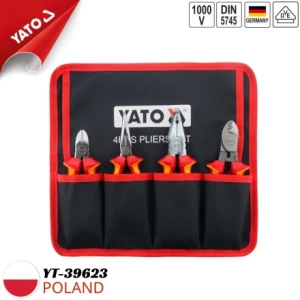 Bộ kìm cách điện 4 chi tiết 1000V VDE Yato YT-39623 - Ba Lan