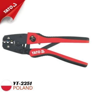 Kìm bấm cos 0.5-6.0mm2 AWG20-10 250mm Yato YT-2251 - Ba Lan