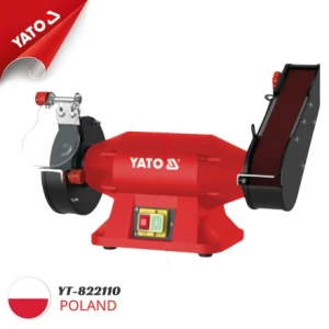 Máy Mài Bàn Kết Hợp Băng Nhám 520W Yato YT-822110 - Ba Lan